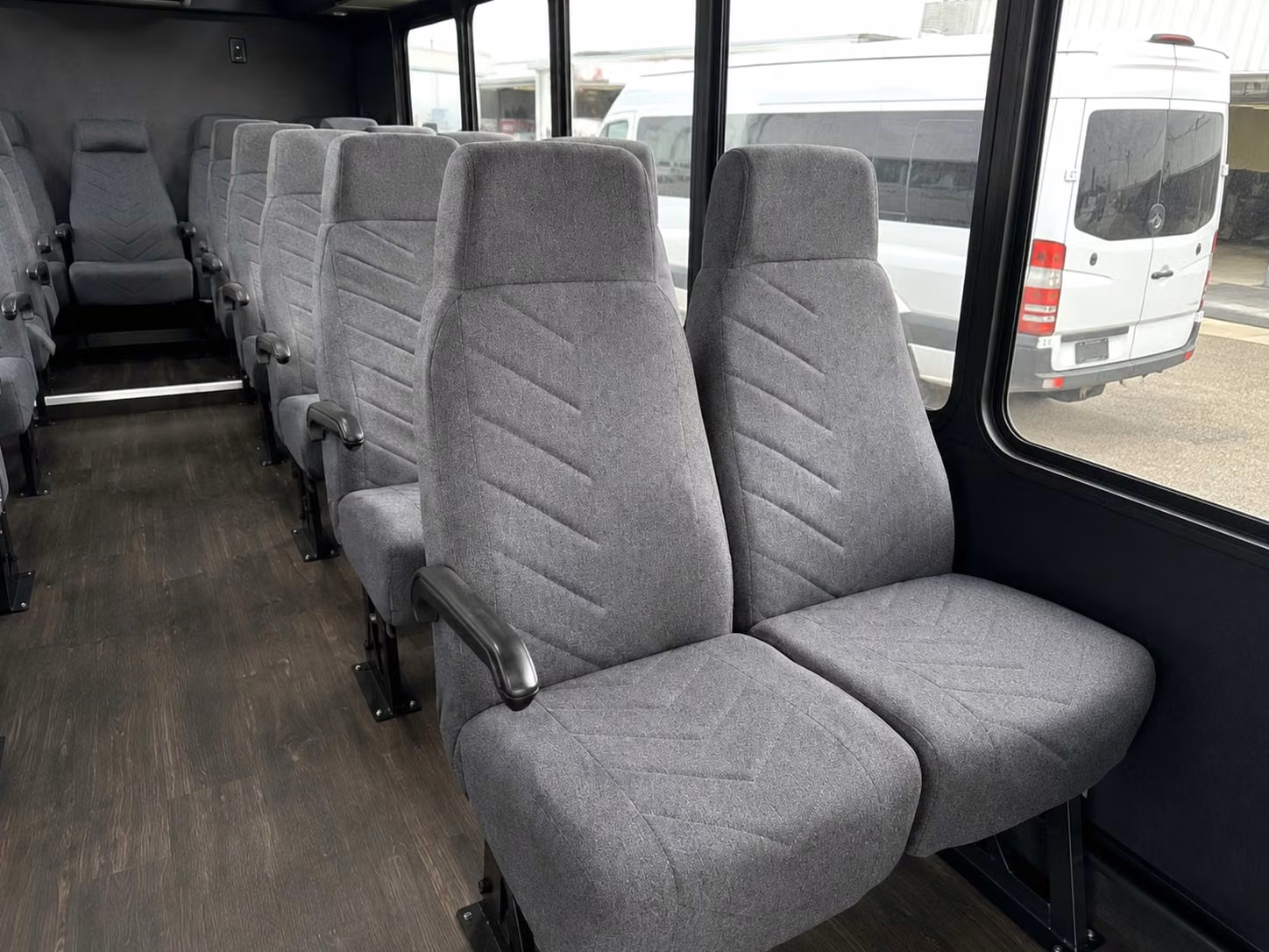 18 passenger minibus inside