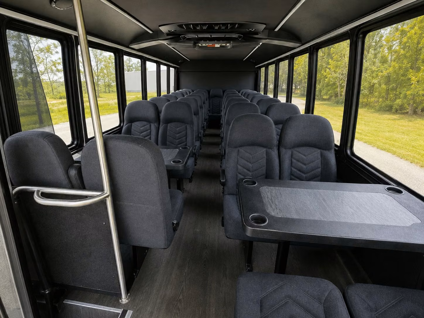 20 passenger minibus inside