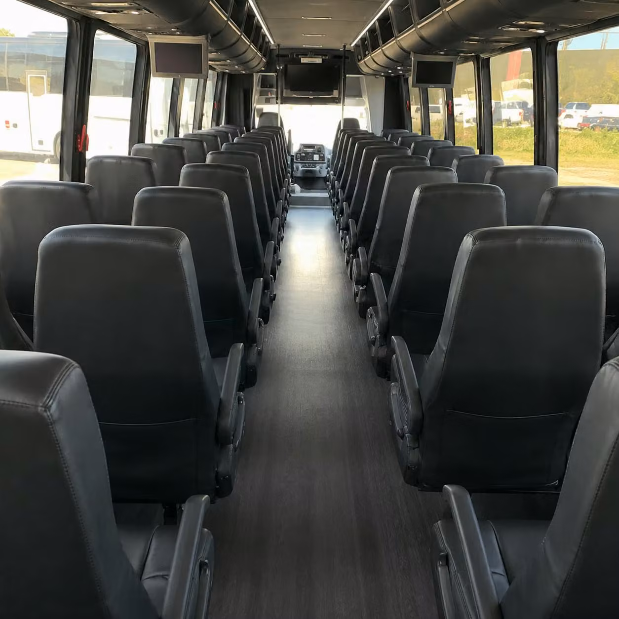 30 passenger minibus inside