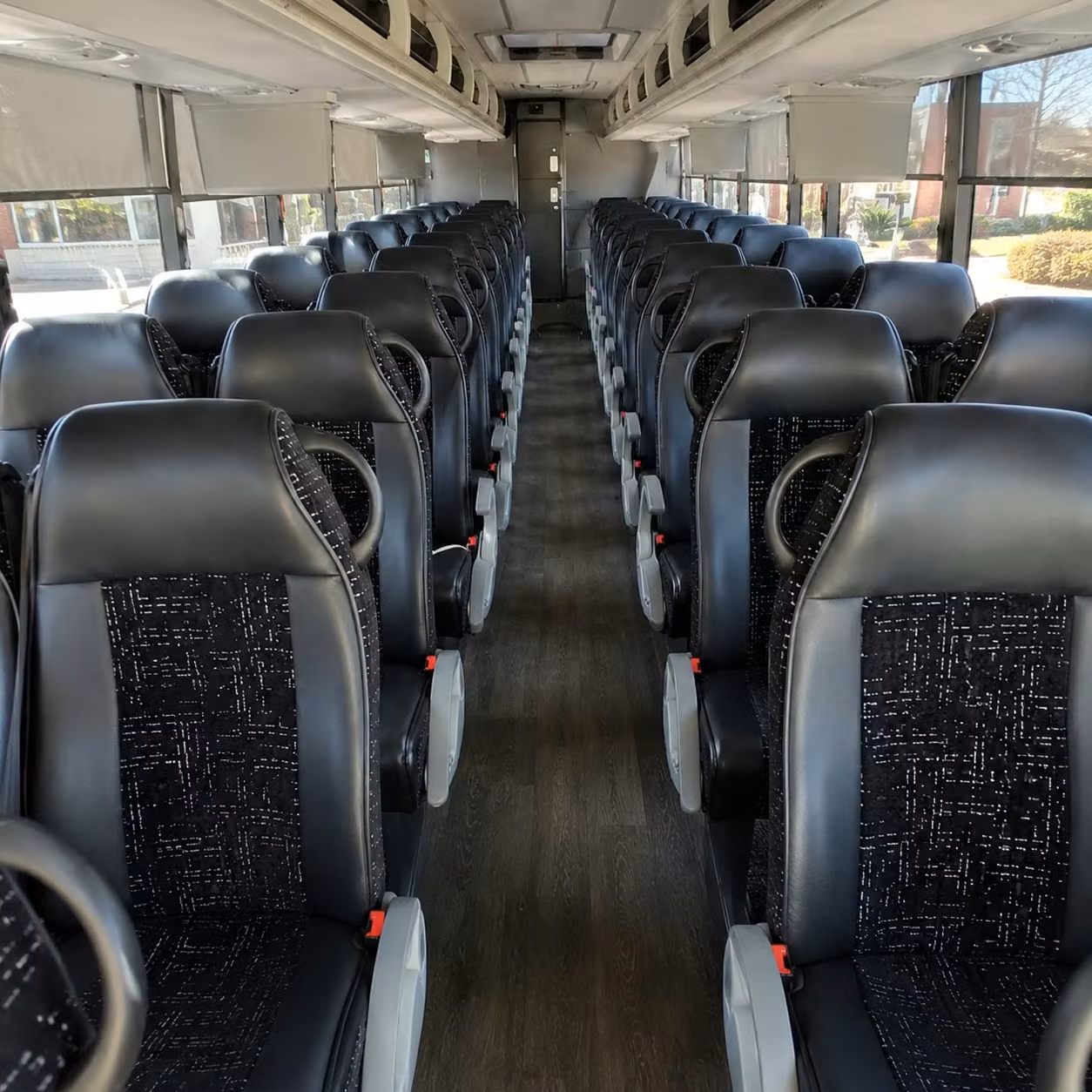 orlando charter bus rental interior