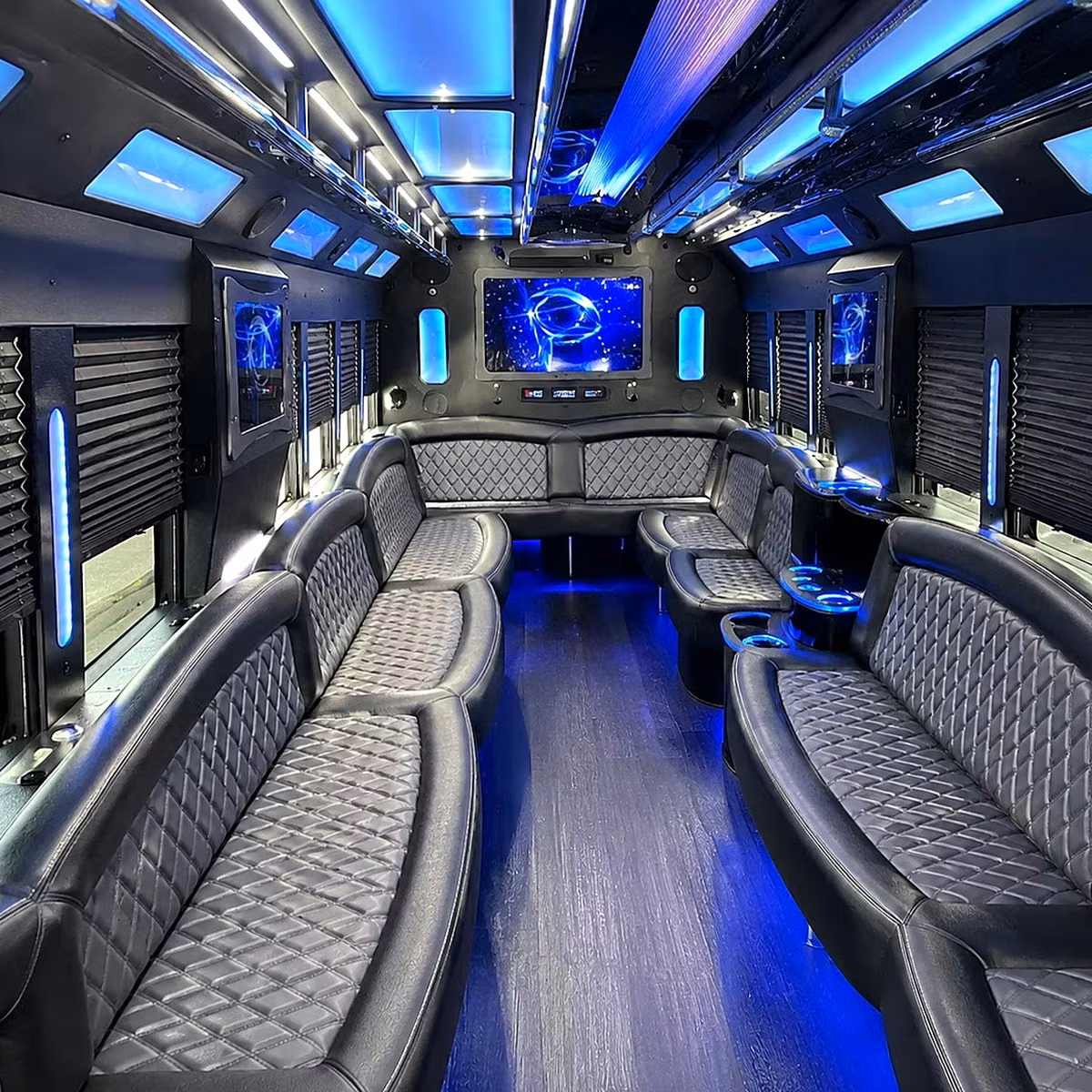 party bus interior