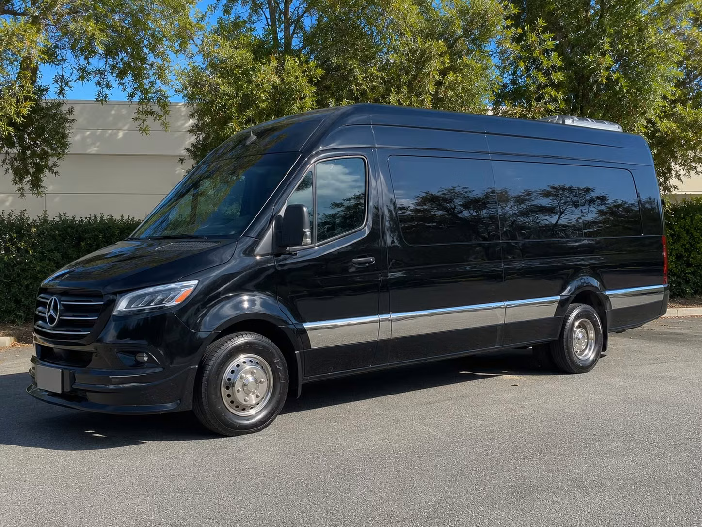 sprinter van with driver